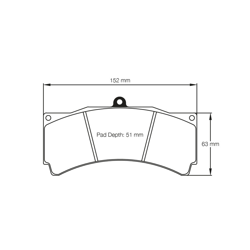 PAGID RSL 29 17MM BRAKE PADS YSR YSCPF6b YSCPF8a 6 POT 8 POT BBK CALIPER